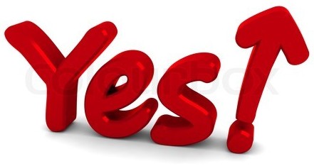 Yes sign